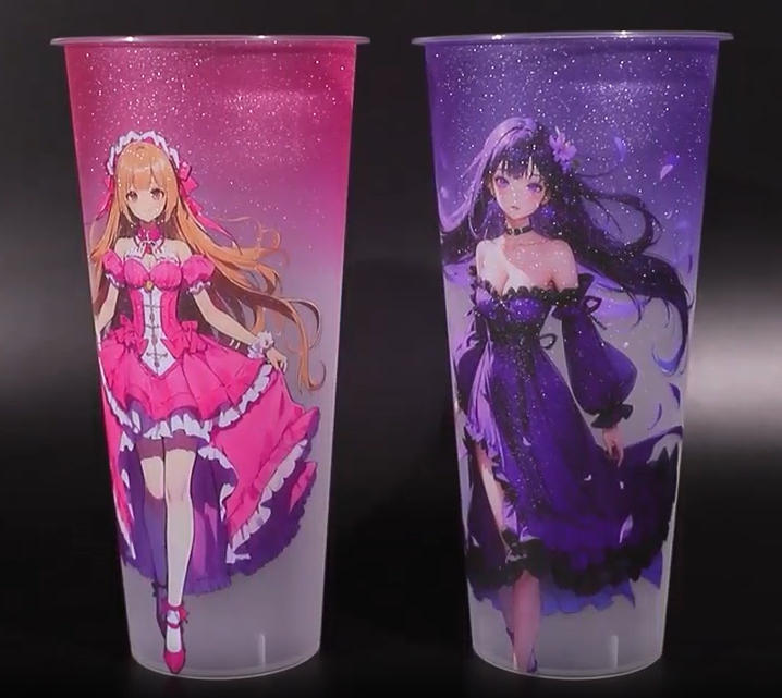 Etichetta glitterata di alta qualità YZY: una delle nostre pellicole decorative IML