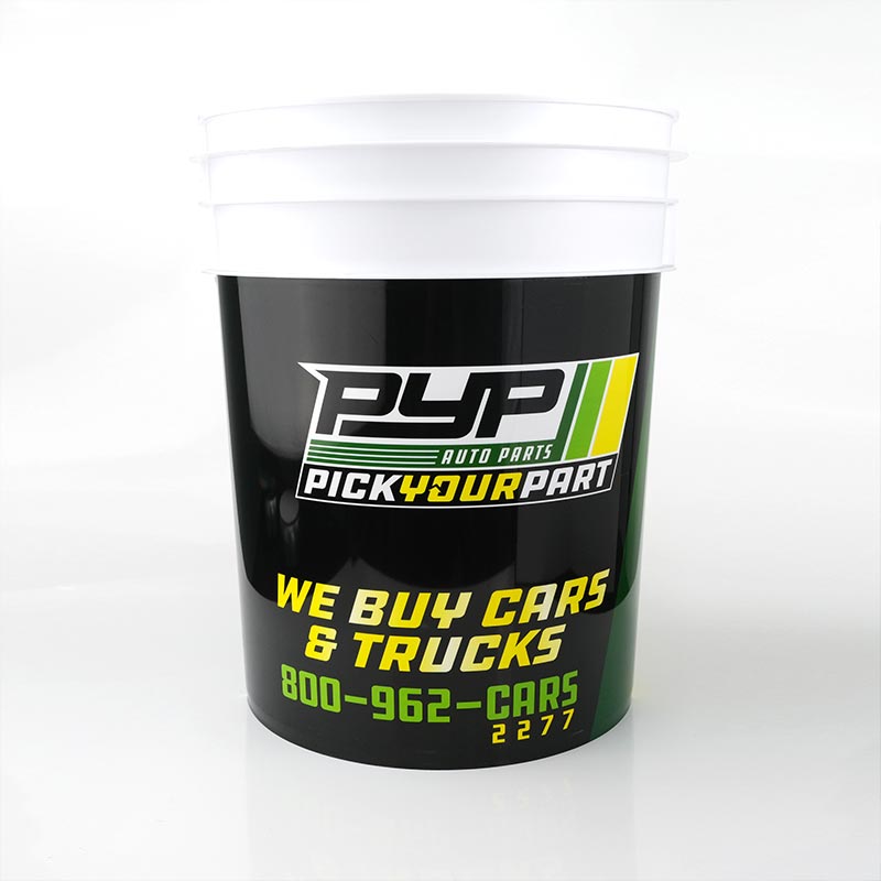 Accettazione dello stampaggio ad iniezione personalizzato di secchi di vernice in plastica nell'etichetta dello stampo