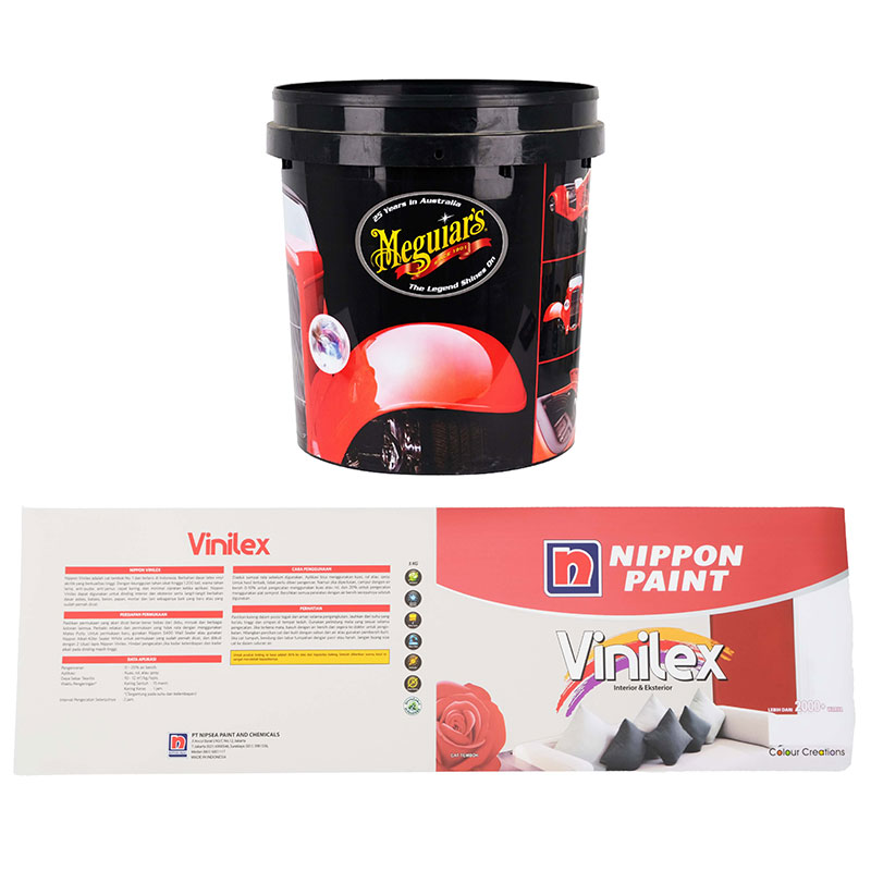 Stampaggio ad iniezione del secchiello per pittura ad olio nell'etichetta dello stampo